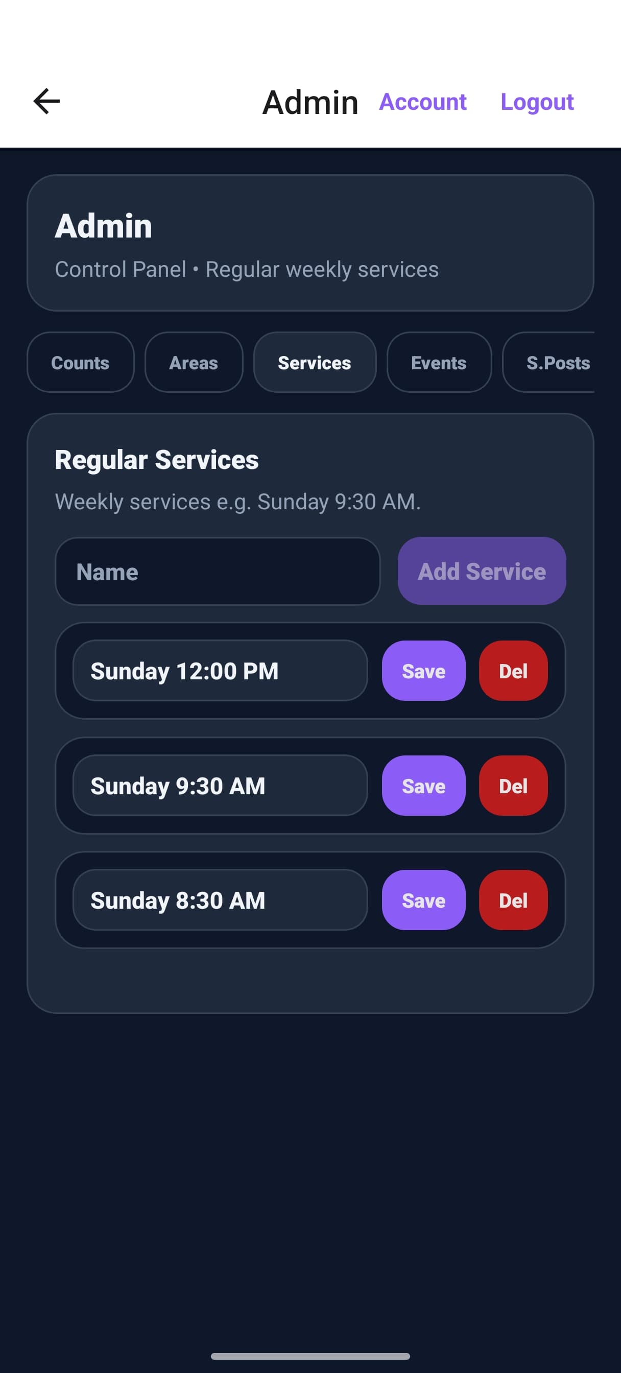 Flexible Setup, Your Way screen in the iDecree app